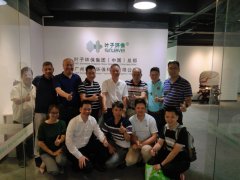 广州龙川商会莅临叶子环保总部进行交流工作