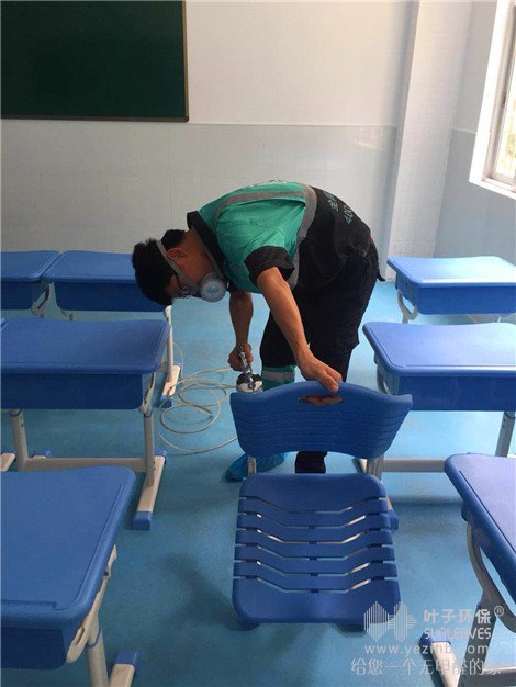 除甲醛施工案例巡礼：广州开发区第二小学甲醛治理项目