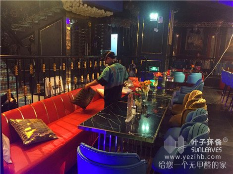 除甲醛施工案例巡礼：广州约派克演艺餐吧甲醛治理项目