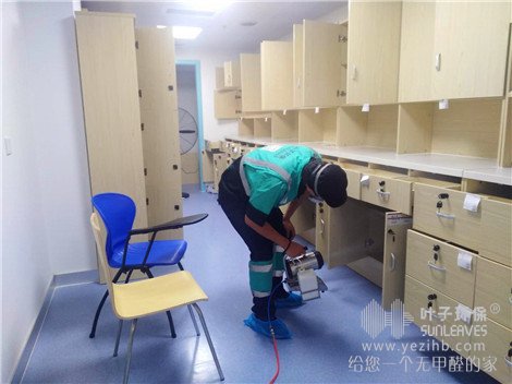 除甲醛施工案例巡礼：广州中山大学附属第一医院甲醛治理项目